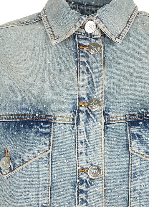 жакет женский denim  от бренда gaelle paris вид слева