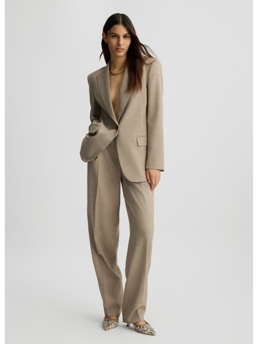 жакет женский giacca cinturata  из полиэстера спереди