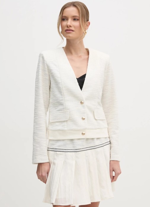 жакет женский giacca jersey  из италии вид сбоку