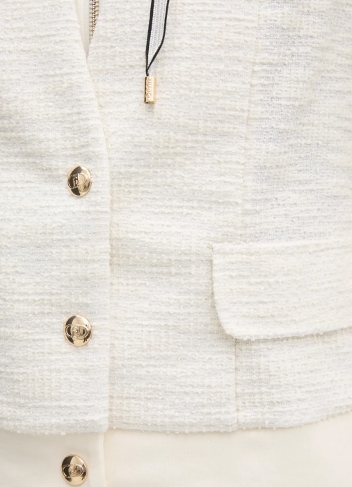 жакет женский giacca jersey  из проверенных материалов спереди