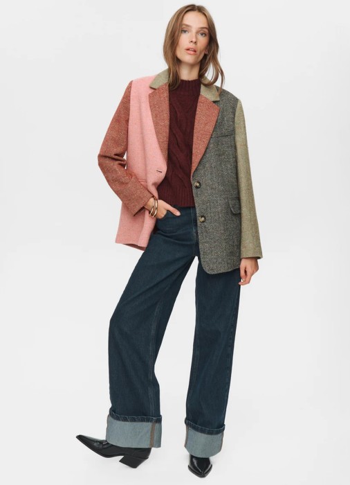 жакет женский nuavey blazer  из полиэстера спереди