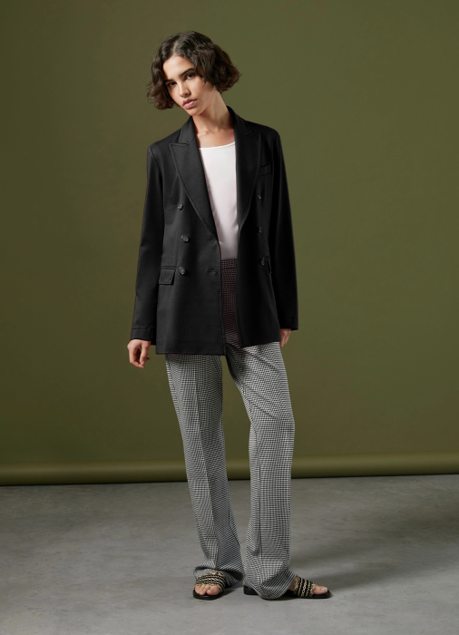 жакет женский safari y black из италии вид сбоку