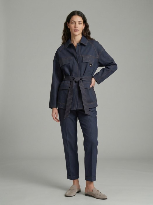 жакет женский west  mm от бренда max mara вид слева