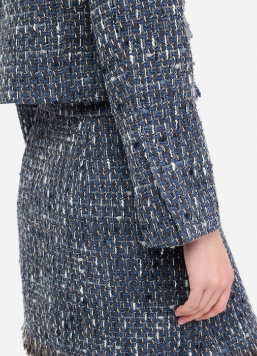 жакет женский  из италии вид сбоку