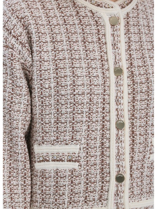 жакет женский  из италии вид сбоку