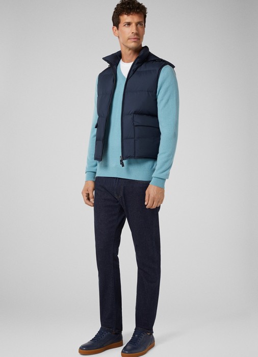 жилет мужской  от бренда pal zileri вид слева