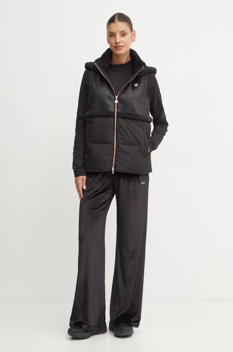 жилет женский еа7 emporio armani из полиэстера спереди