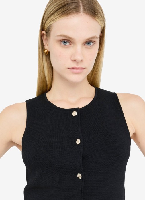 жилет женский  от бренда liu jo вид слева