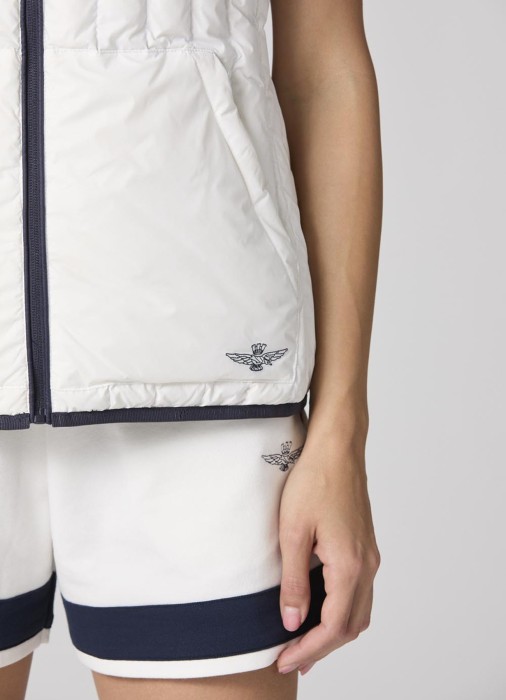 жилет женский  из италии вид сбоку