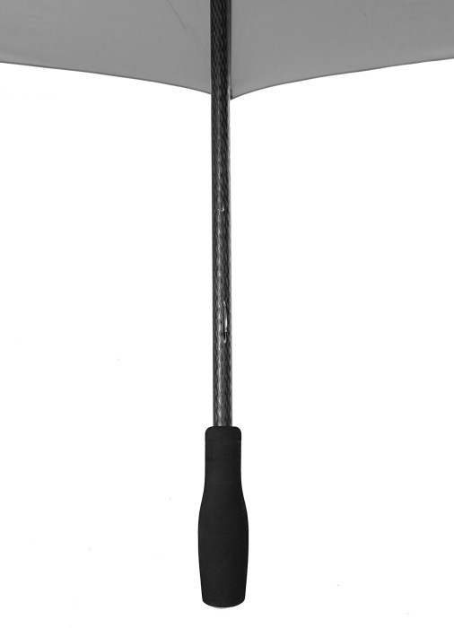 зонт-трость 100% фибергласс  универсального стиля с лицевой стороны