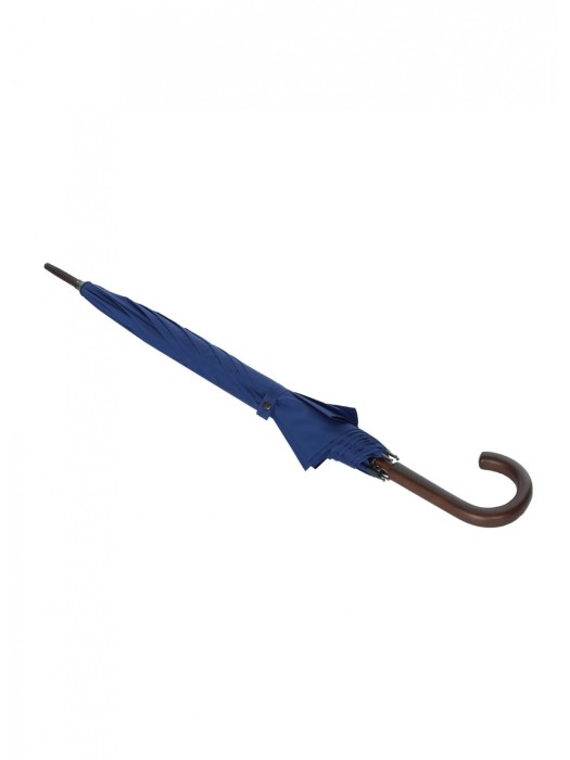 зонт-трость classic полуавтомат с деревянной ручкой  от бренда birdiepal вид слева