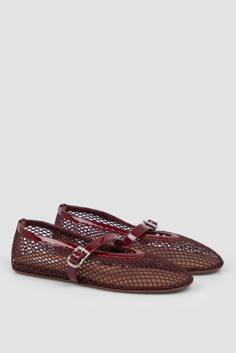 балетки  из франции вид сбоку