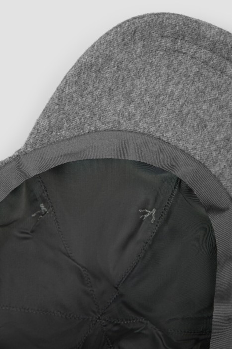 бейсболка  из кашемира спереди