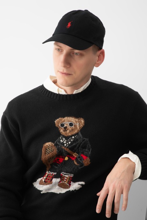 бейсболка  от бренда ralph lauren вид слева