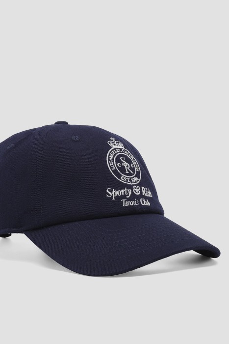 бейсболка  от бренда sporty & rich вид слева