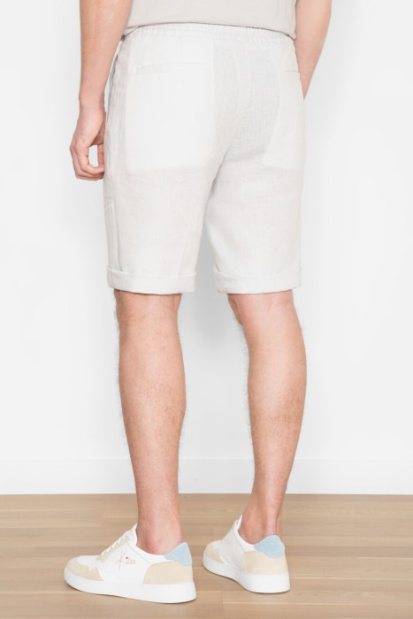 бермуды  от бренда kiton вид слева