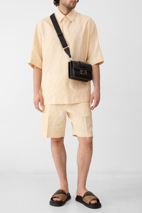 бермуды  из хлопка спереди