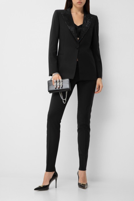 блейзер  модель skull из шерсти спереди