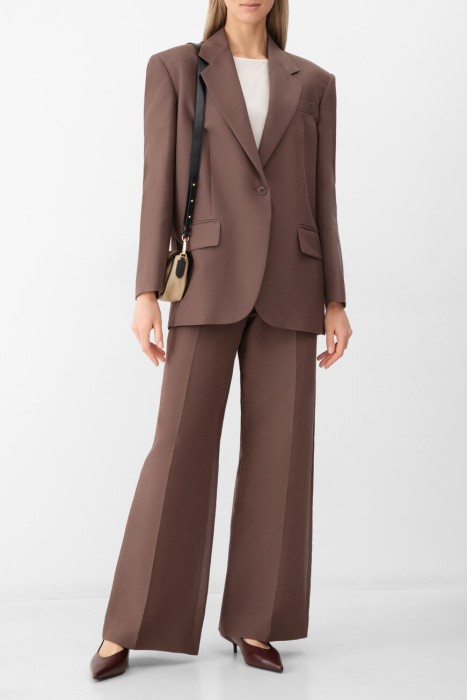 блейзер  из хлопка спереди