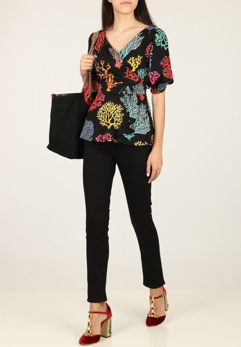 блуза dolce&gabbana от бренда dolce & gabbana вид слева