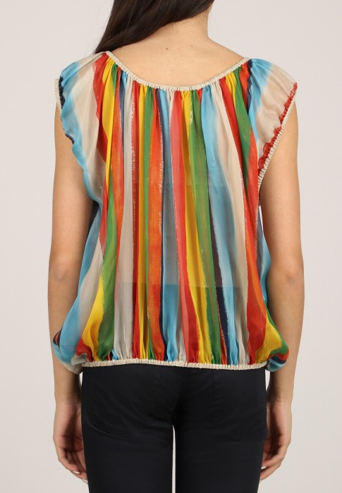 блуза dolce&gabbana из италии вид сбоку