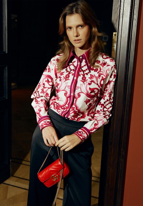 блуза dolce&gabbana по цене 86730 руб вид справа