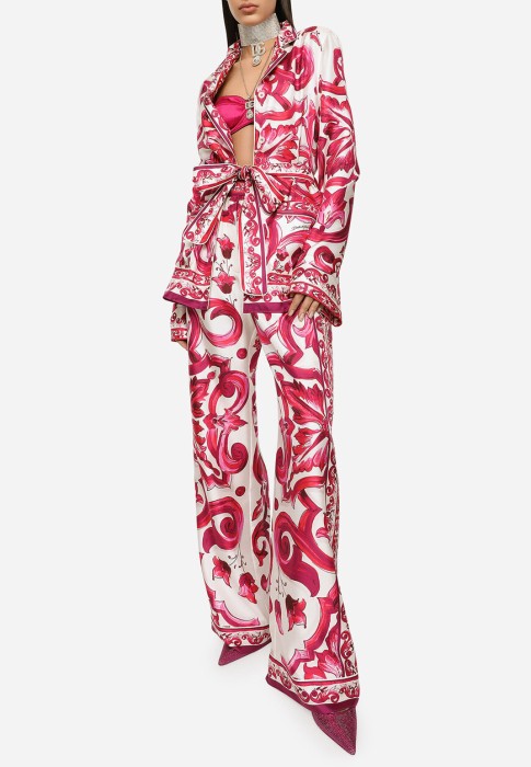 блуза dolce&gabbana из италии вид сбоку