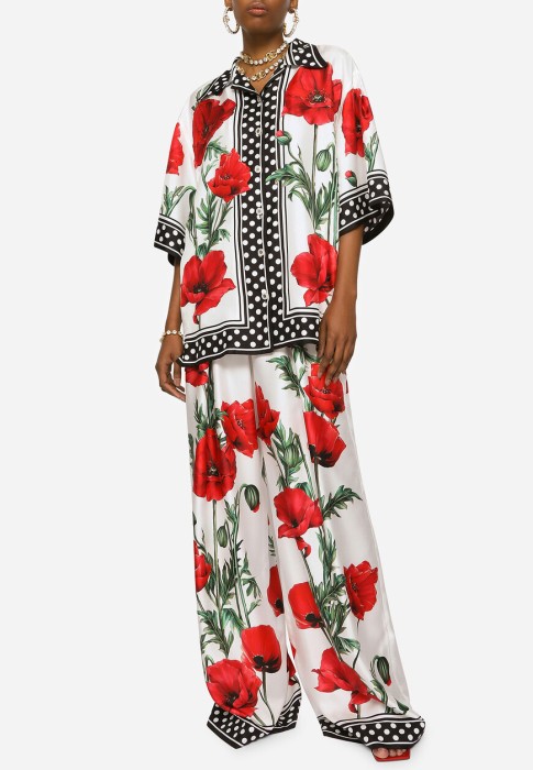 блуза dolce&gabbana от бренда dolce & gabbana вид слева