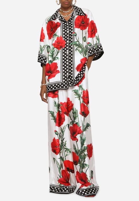 блуза dolce&gabbana из италии вид сбоку