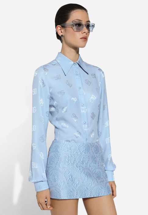 блуза dolce&gabbana из проверенных материалов спереди