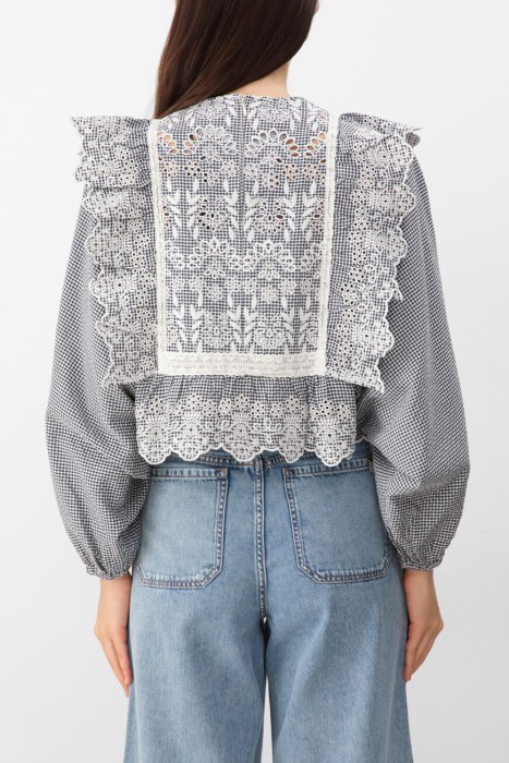 блуза  от бренда max mara вид слева