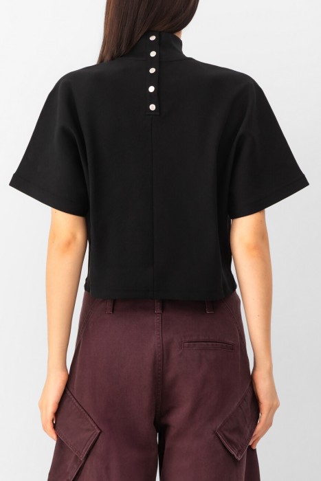 блуза  от бренда alaia вид слева