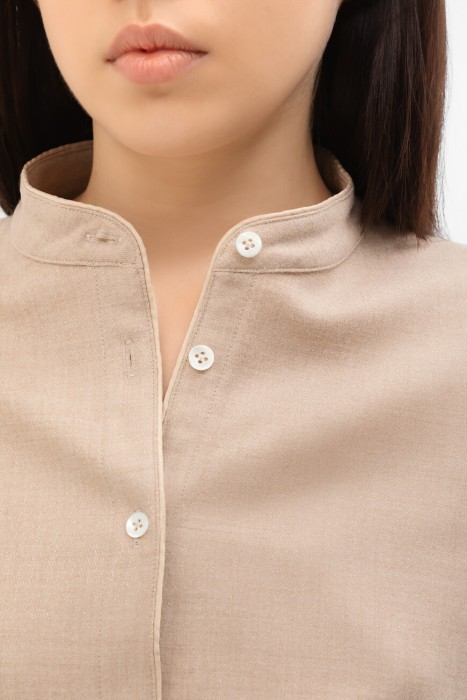 блуза  из франции вид сбоку