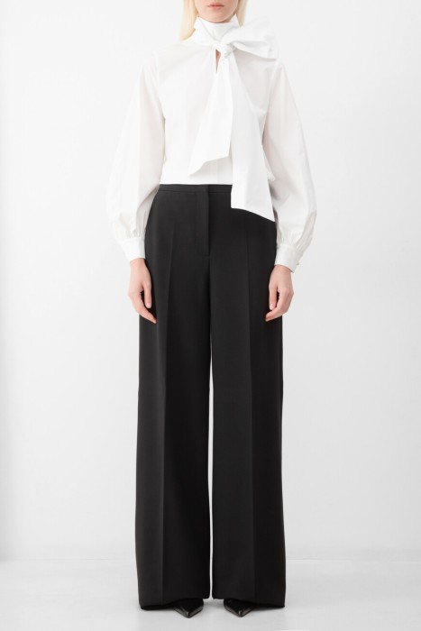 блуза  из хлопка спереди