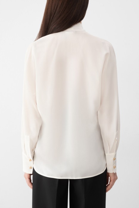 блуза  от бренда max mara вид слева