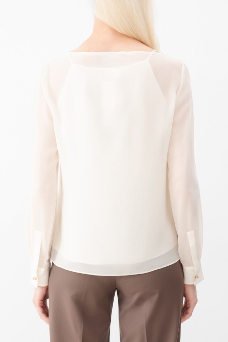 блуза  от бренда max mara вид слева