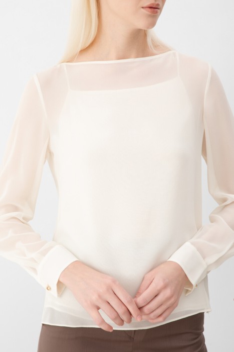 блуза  из италии вид сбоку