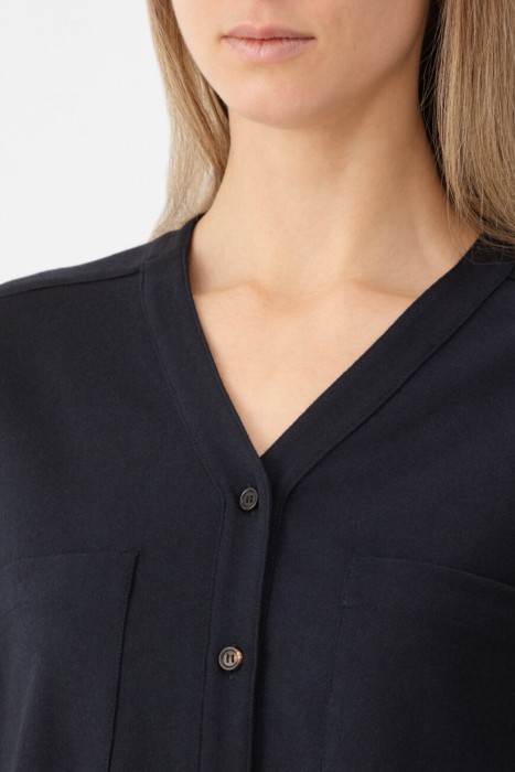 блуза  из италии вид сбоку