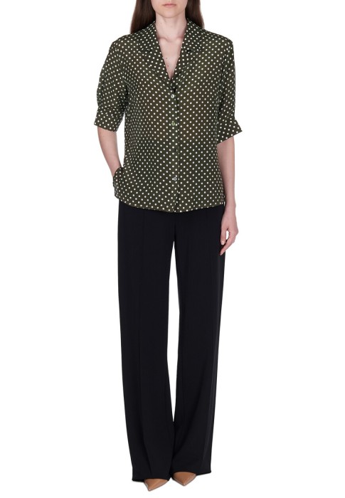 блуза  от бренда luisa spagnoli вид слева