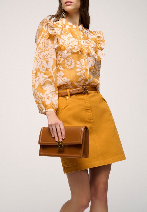 блуза  от бренда luisa spagnoli вид слева