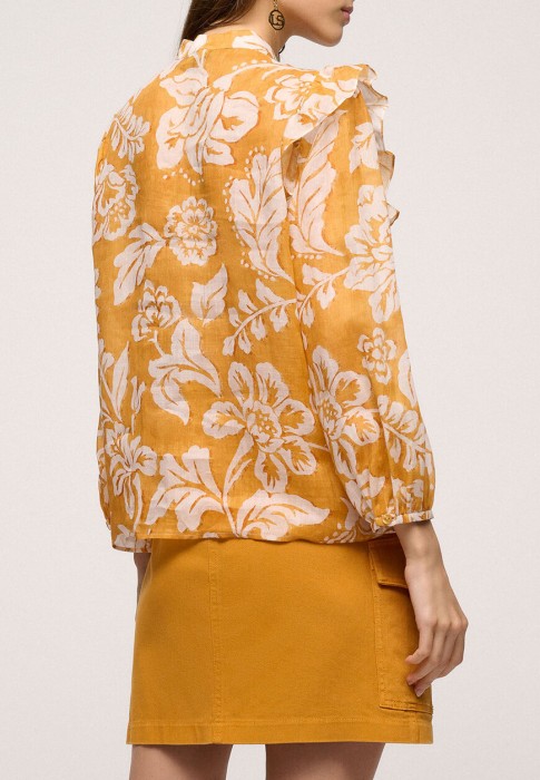 блуза  из италии вид сбоку