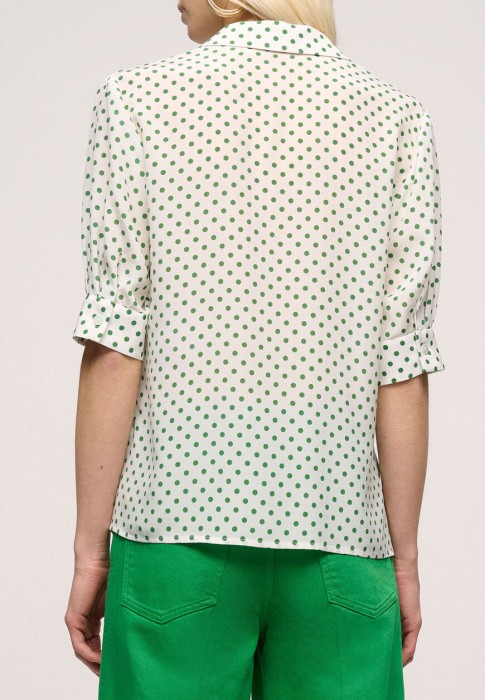 блуза  из проверенных материалов спереди