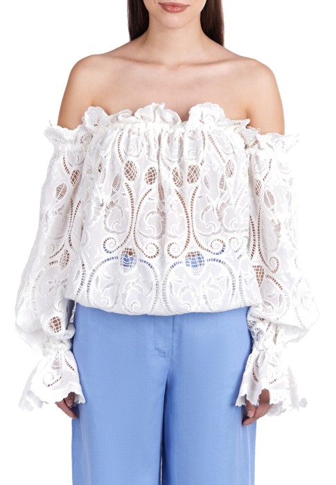 Товар белого цвета с внутренней стороны