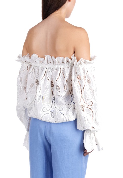 блуза  из проверенных материалов спереди