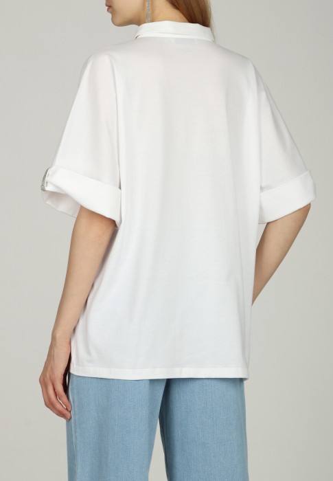 блуза  из италии вид сбоку