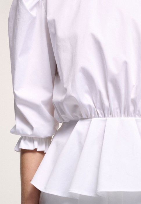 блуза  из проверенных материалов спереди