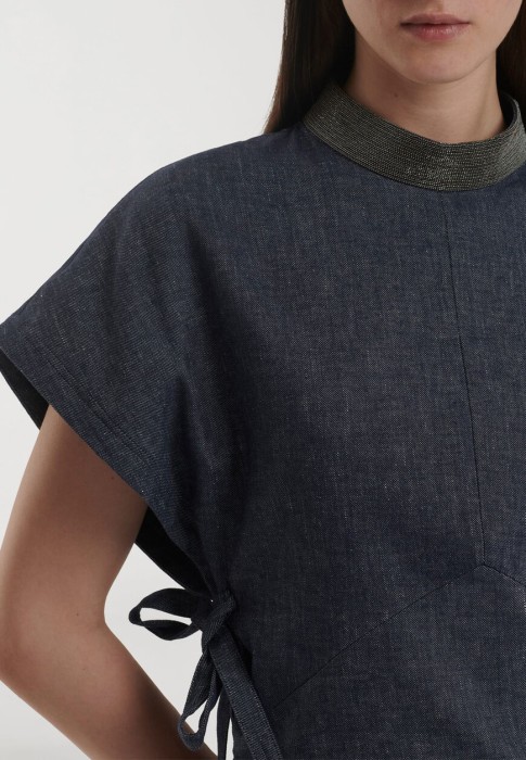 блуза  из проверенных материалов спереди