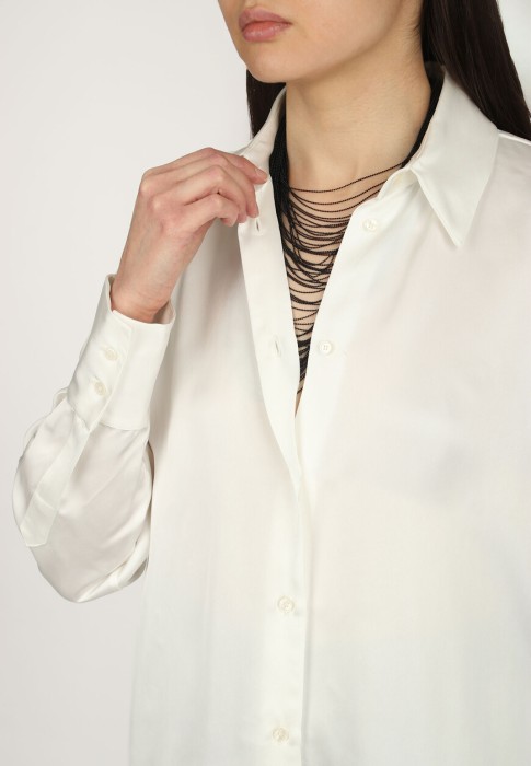 блуза  из италии вид сбоку