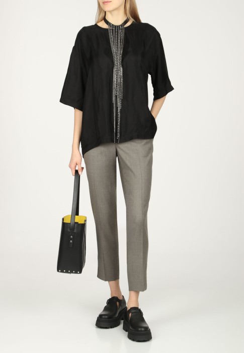 блуза  от бренда fabiana filippi вид слева