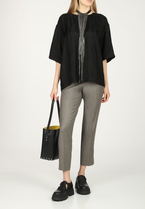 блуза  из италии вид сбоку